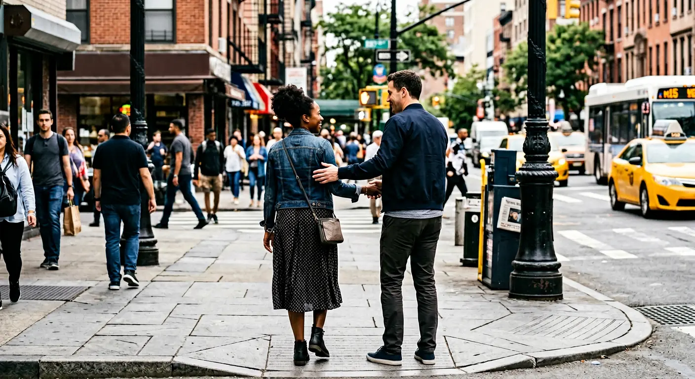Couple on a date